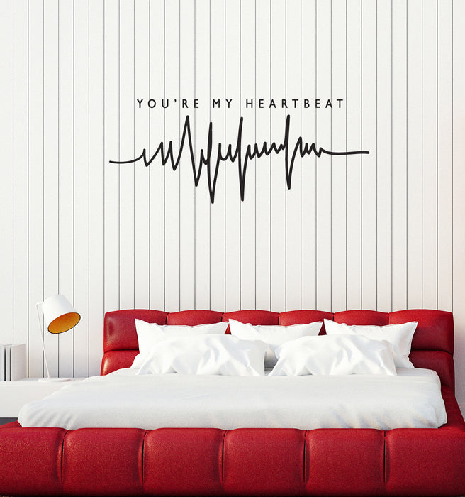 Vinyl Wall Decal Love Quote Romantic Room Decoration Bedroom Stickers Mural (ig6049)