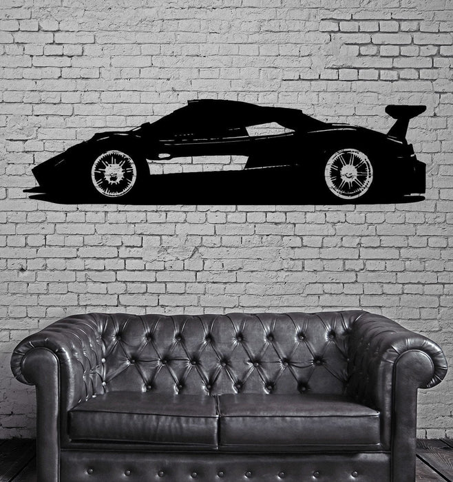 Wall Vinyl Art Sticker Pagani Zonda R Super Racing Cars Unique Gift (m029)