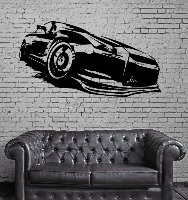 Street Racing Fast Muscle Cars Auto Decor Wall Mural Vinyl Decal Sticker Unique Gift M424