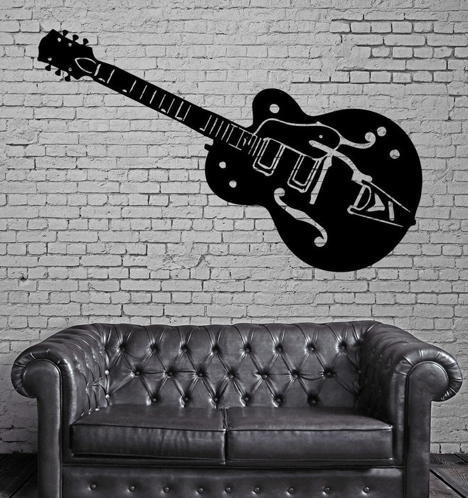 Electric Guitar Music Rock Pop Decor Wall Art Mural Vinyl Decal Sticker Unique Gift M456