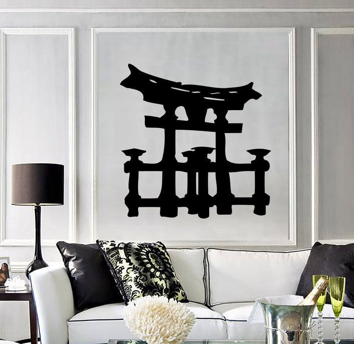 Torii Asian Temple Japan Japanese Gates Decor Wall Art Mural Vinyl Decal Sticker M461