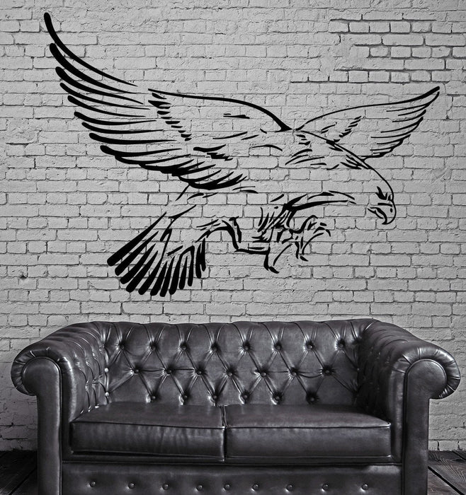 Flying Eagle Wings American Symbol Decor Wall Mural Vinyl Art Decal Sticker Unique Gift M481