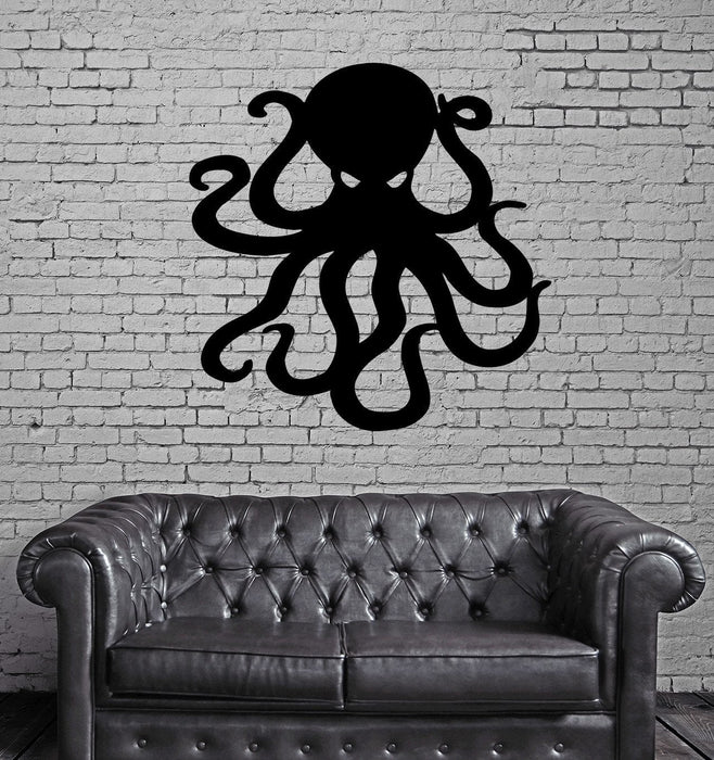 Octopus Ocean Marine Sea Decor Wall Mural Vinyl Art Decal Sticker Unique Gift M487