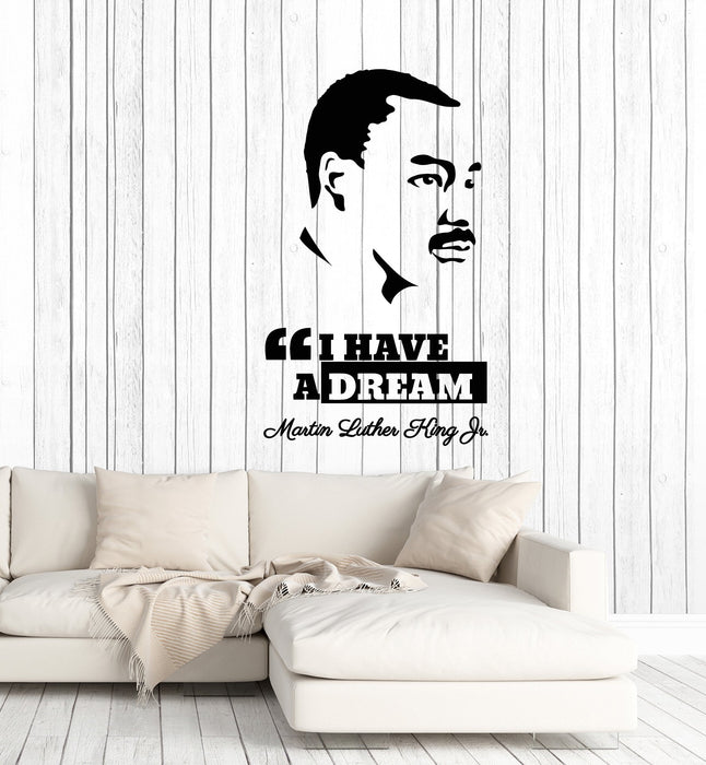 Виниловая наклейка на стену с цитатой Мартина Лютера Кинга-младшего, надписью, настенными наклейками для домашнего интерьера (ig5682)