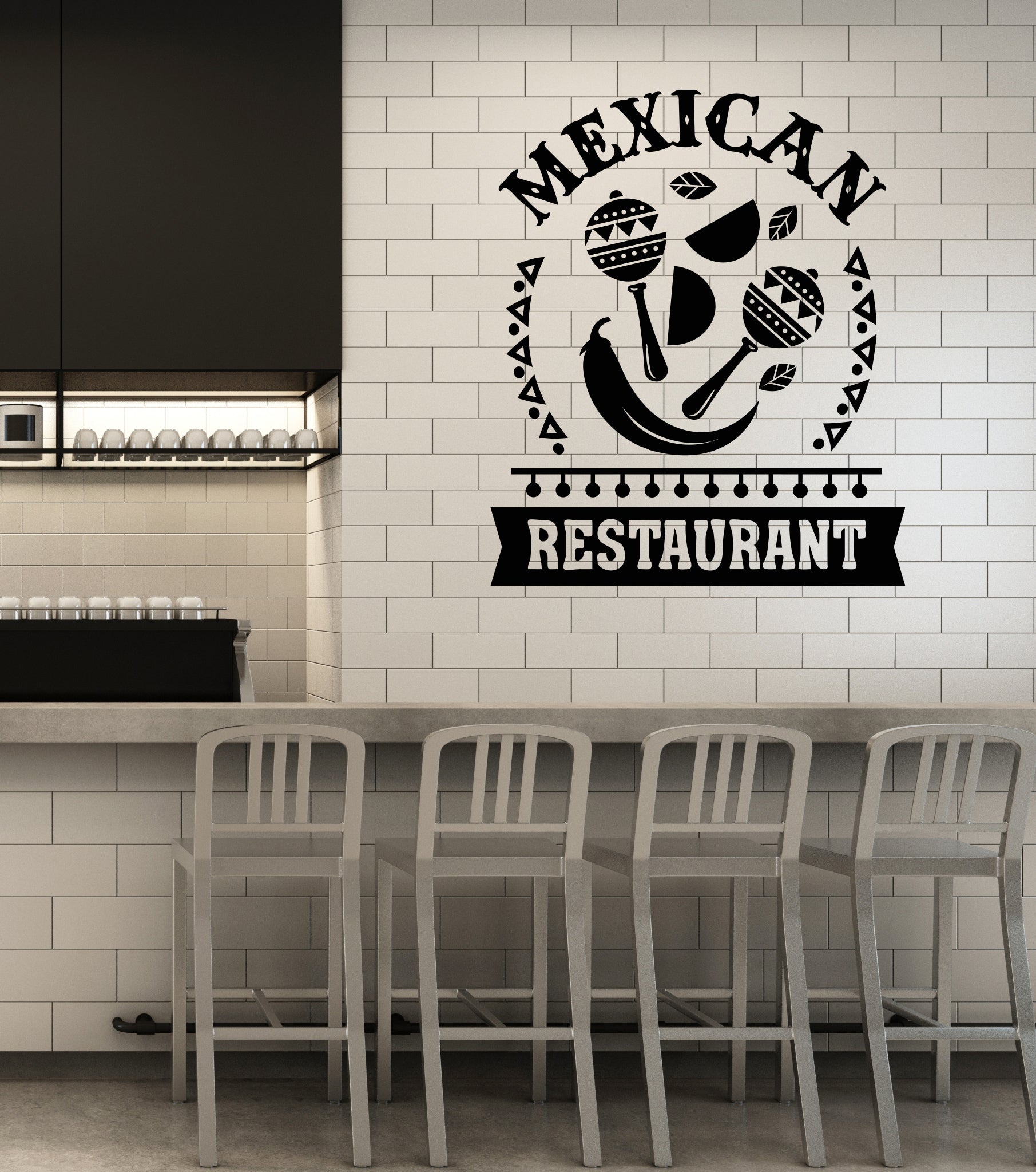 Mexican Restuarant Wall Murals This Mural At A Local Mexican