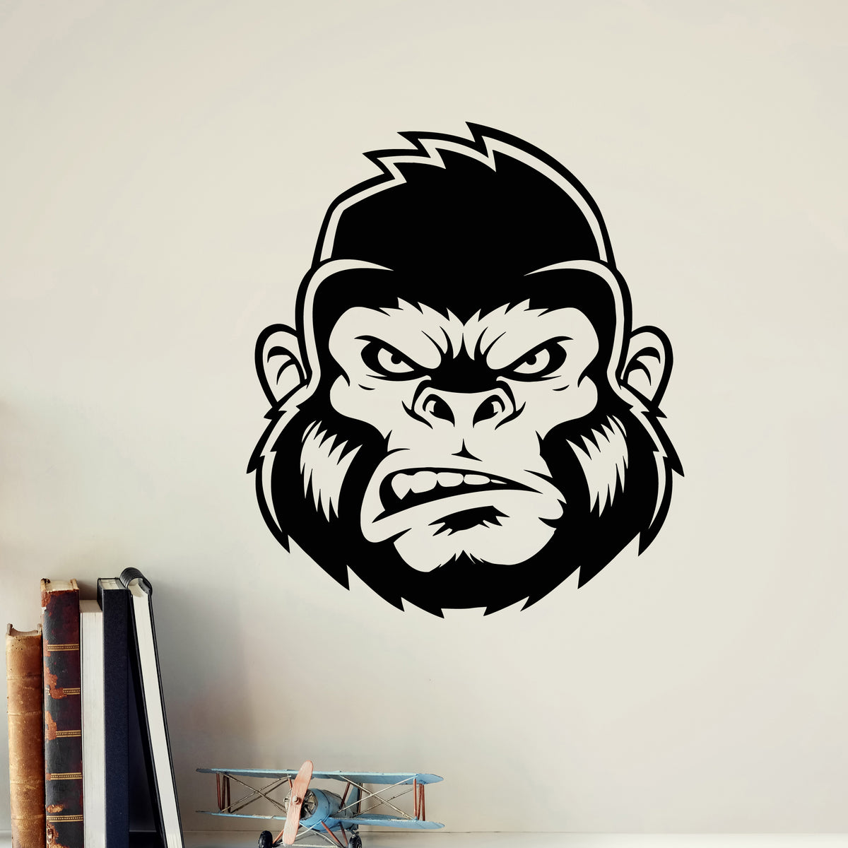 Cool Gorilla Decal, Gorilla Sticker, Gorilla Wall Art, Gorilla Wall Decor -  Bed Bath & Beyond - 33279214