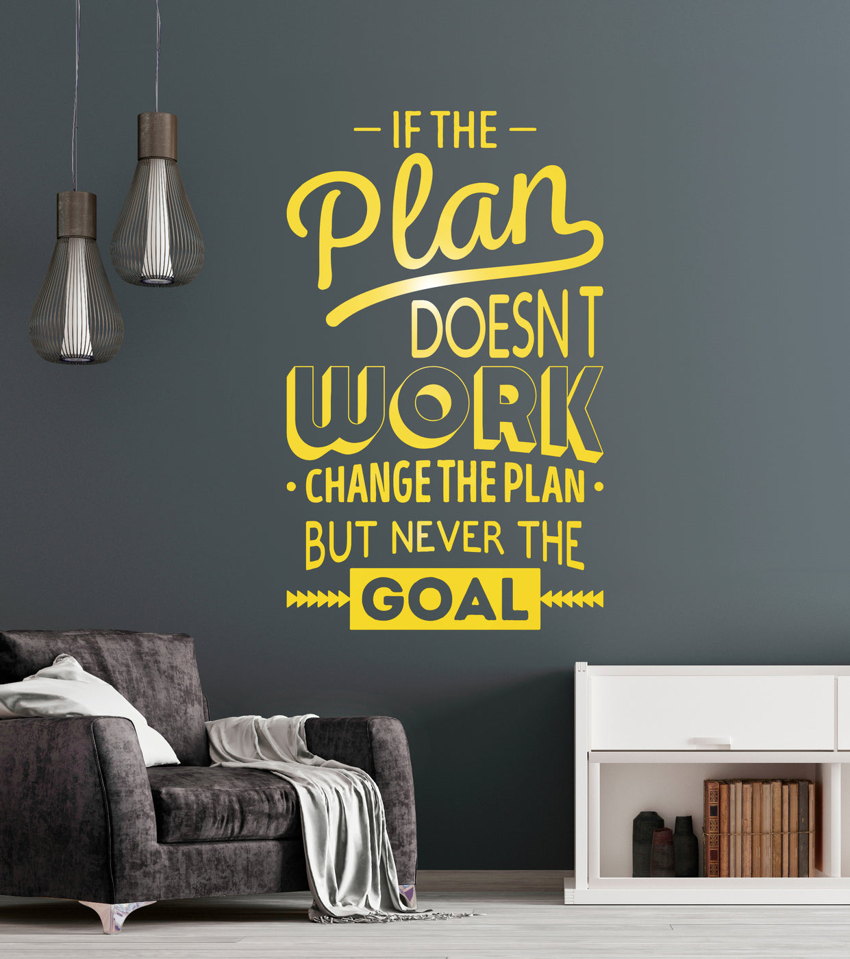 Vinyl Wall Decal Inspire Office Quote Motivation Sticker — Wallstickers4you