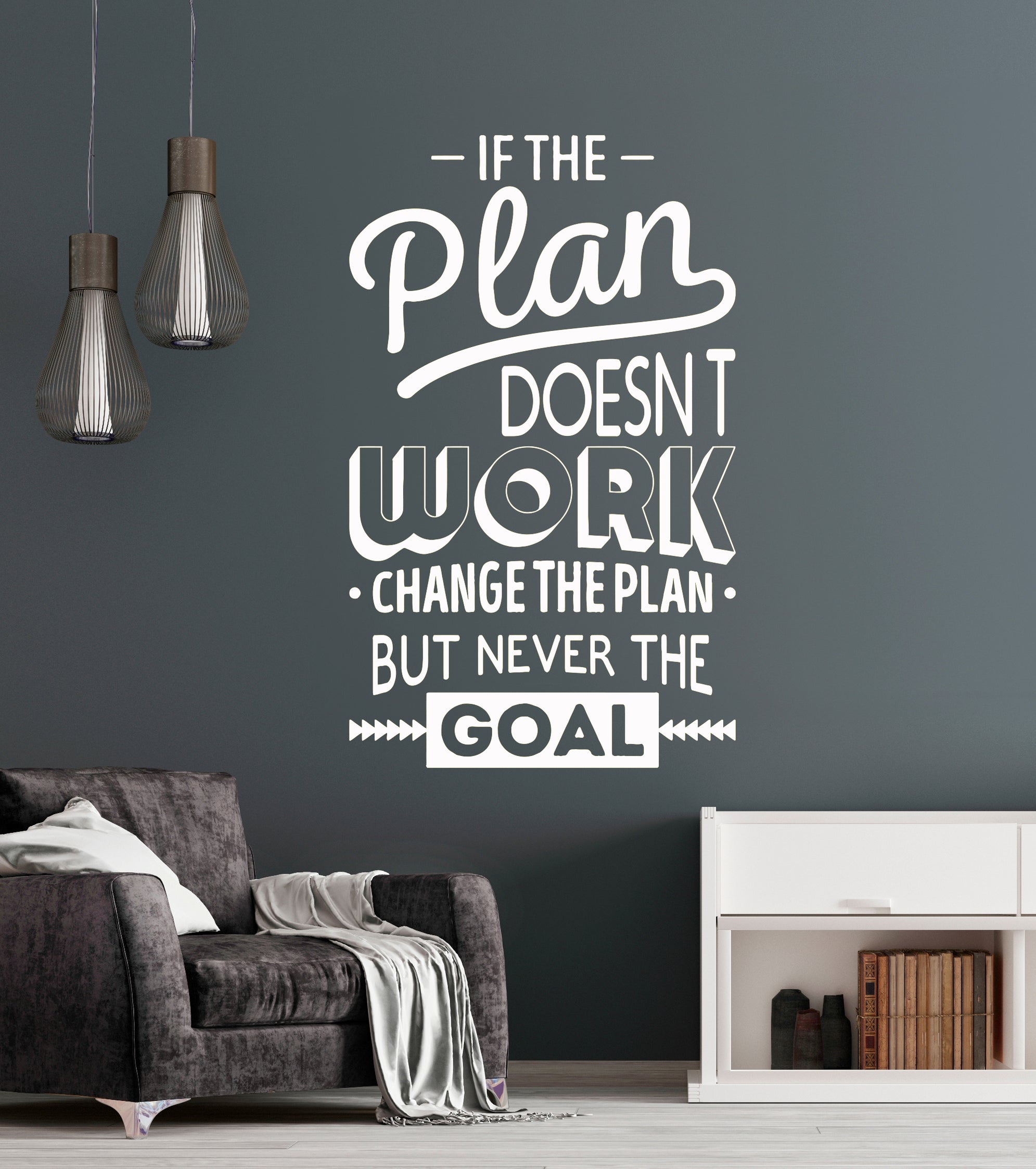 Vinyl Wall Decal Inspire Office Quote Motivation Sticker — Wallstickers4you