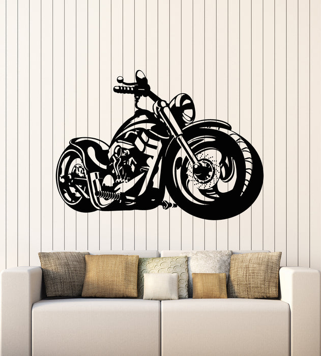Vinyl Wall Decal Bike Sport Motorcycle Garage Extreme Sports Stickers Mural (g2390)
