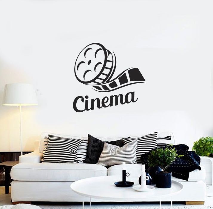 Vinyl Wall Decal Cinema Movie Spool House Art Interior Stickers Mural (g146)