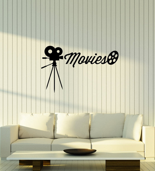 Vinyl Wall Decal Movies Cinema Room Filming Home Interior Stickers Mural (ig5806)