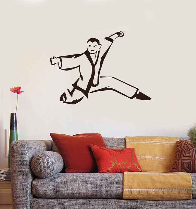 Wall Vinyl Sticker Decal Decor Samurai Ninja Warrior Knight Eastern Fight Unique Gift (n052)