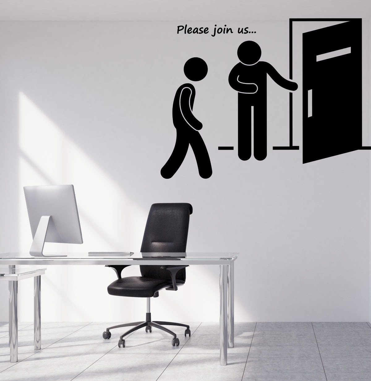 Large Wall Vinyl Decal Sticker Job Work Sticker Teamwork Decor (n1078 ...