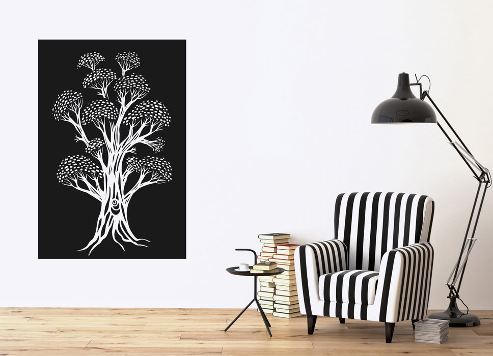 Wall Vinyl Decal Sticker Tree Forest Vegetation Nature Decor Unique Gift (n1203)