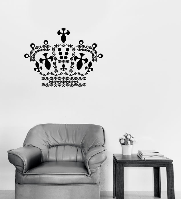 Wall Vinyl Decal Sticker Crown's King Sign Kingdom Unique Gift (n1278)