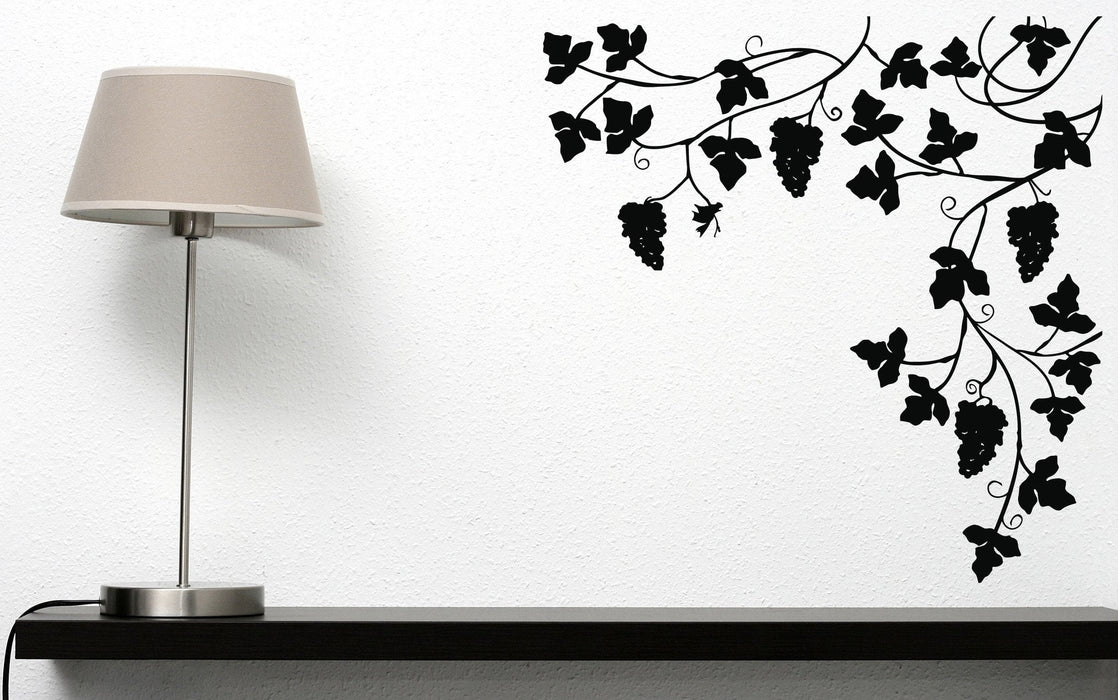 Vinyl Decal Nature Decor Wall Stickers Branches of the Vine Beautifully Decorated Rooms Unique Gift (n384)