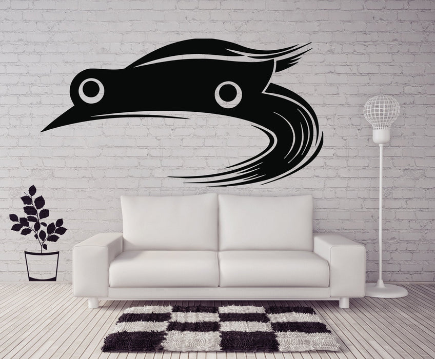 Vinyl Decal Wall Sticker Super Cool Car Racing for Real Racers Decor Art Unique Gift (n390)