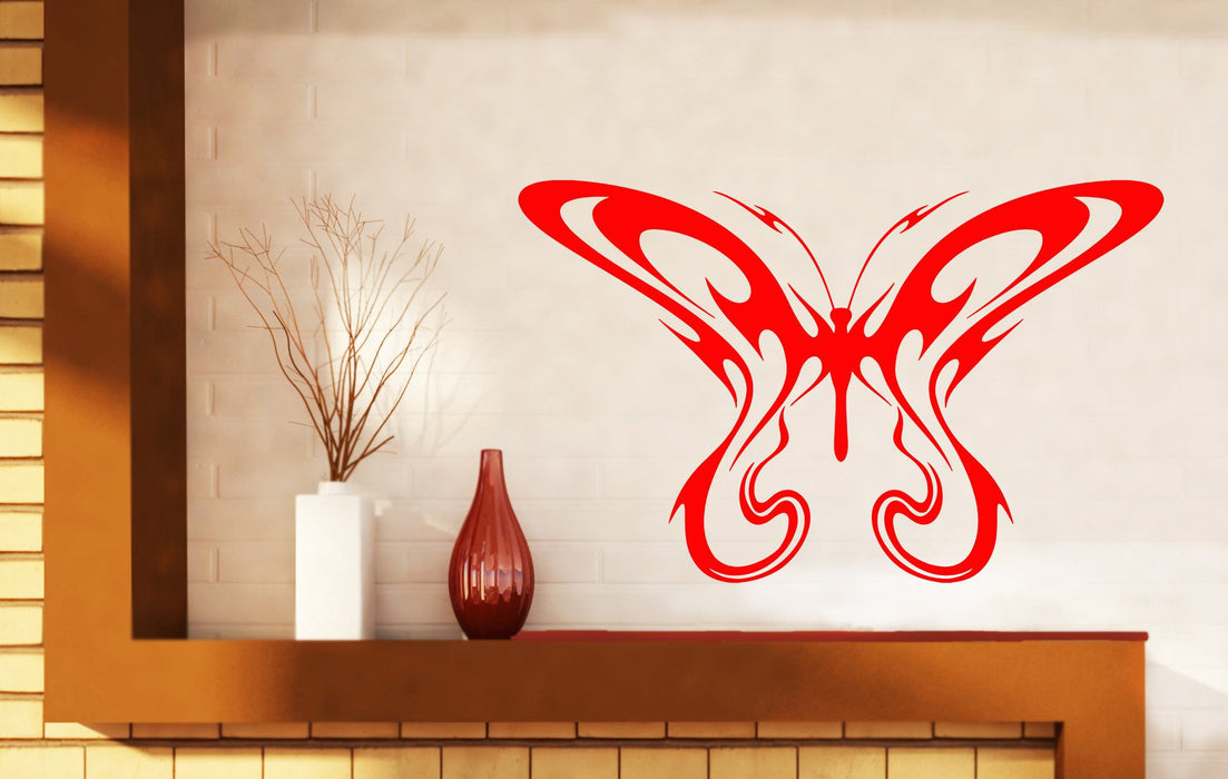Wall Stickers Nature Decor Vinyl Decal Beautiful Butterfly Unique Gift n424