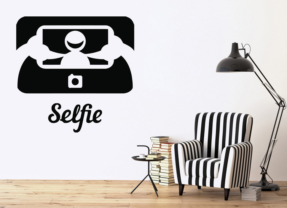 Vinyl Decal Gadgets World Wall Stickers Funny Picture Photo Icon Selfie Decor Unique Gift (n433)