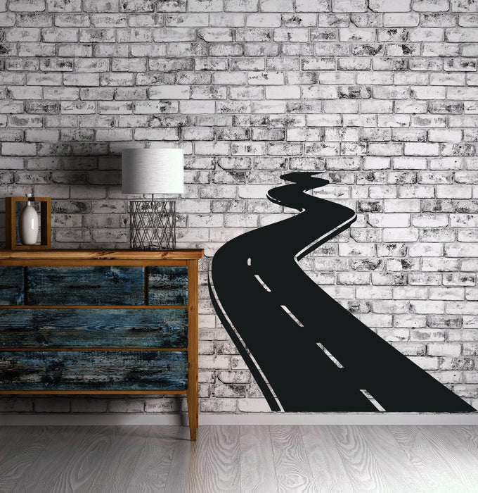 Vinyl Decal Direction Road Course Speed Track Wall Stickers Unique Gif ...