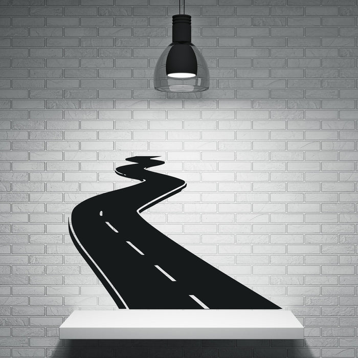 Vinyl Decal Direction Road Course Speed Track Wall Stickers Unique Gift (n444)