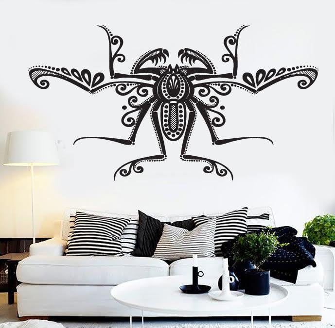 Large Vinyl Decal Wall Sticker Decorative Image Insect Beautiful Spider Web (n491)