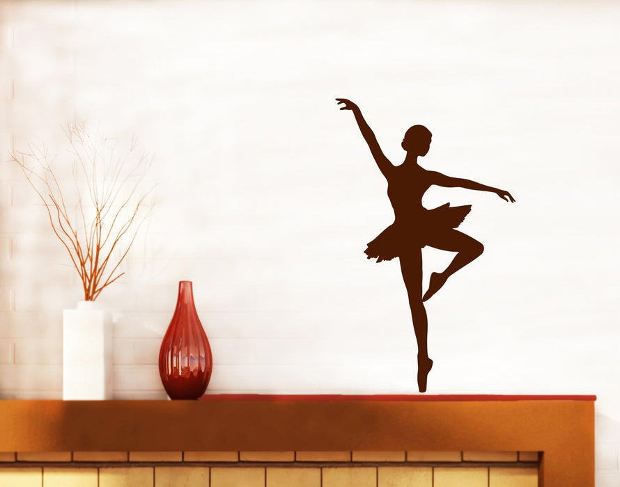 Large Vinyl Decal Wall Sticker Artist Theater Ballerina Classical Dance Studio Decor (n603)