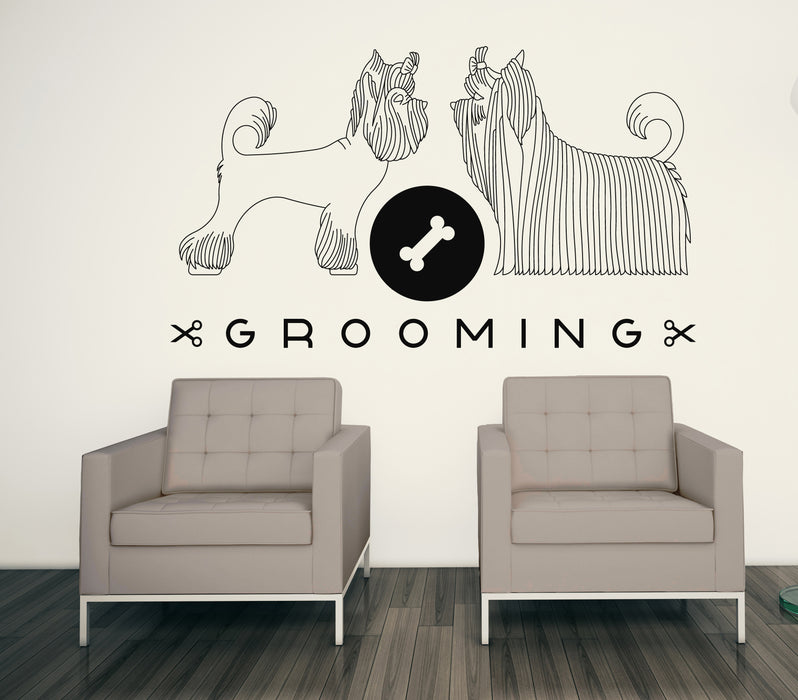 Vinyl Decal Wall Sticker Purity Grooming Hygiene Animals Beauty Unique Gift( n642)