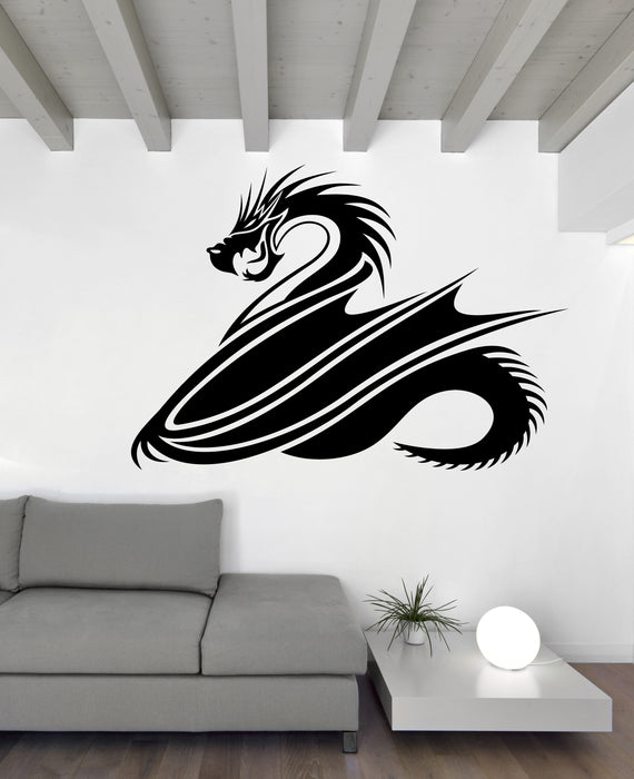 Vinyl Decal Wall Sticker Fantasy Chinese Dragon Asian Style Decor Unique Gift (n812)