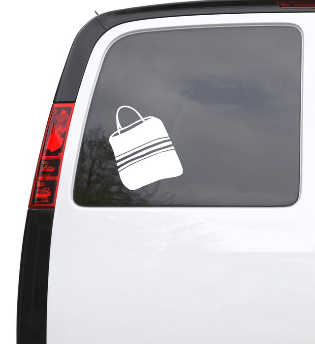 Auto Car Sticker Decal Bag Shopping Purse Beach Bag Laptop Window 5" by 5.7" Unique Gift n925c