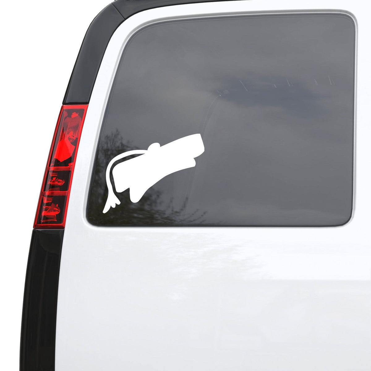 Auto Car Sticker Decal College Grad Cap Graduate Diploma Laptop Window ...