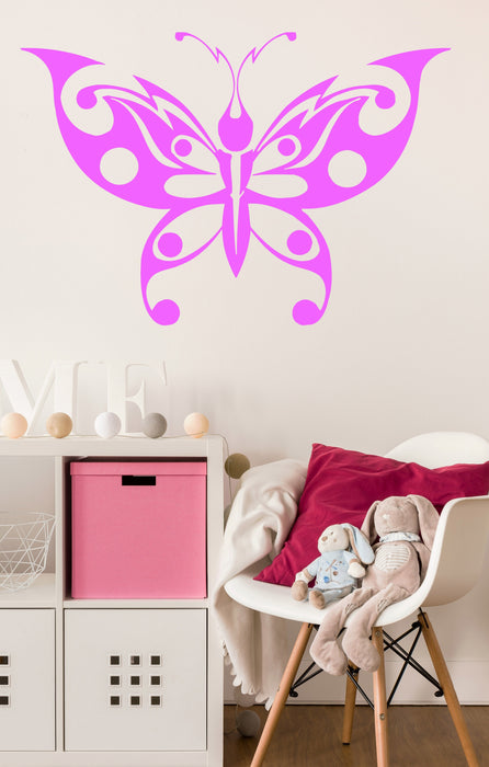 Large Vinyl Decal Wall Sticker Amazing Beauty Butterfly Home Decor (n945)