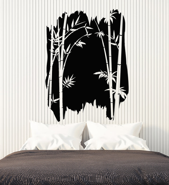 Vinyl Wall Decal Bamboo Cane Tree Branch Asian Chinese Style Stickers Mural (g2344)