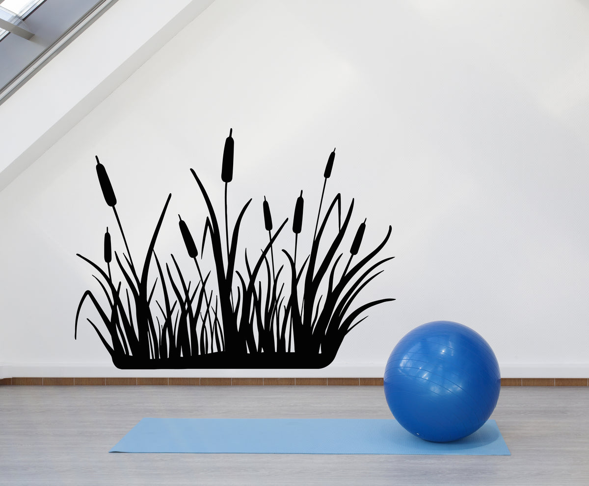 Vinyl Wall Decal Nature Home Interior Cane Reeds Swamp Stickers Mural