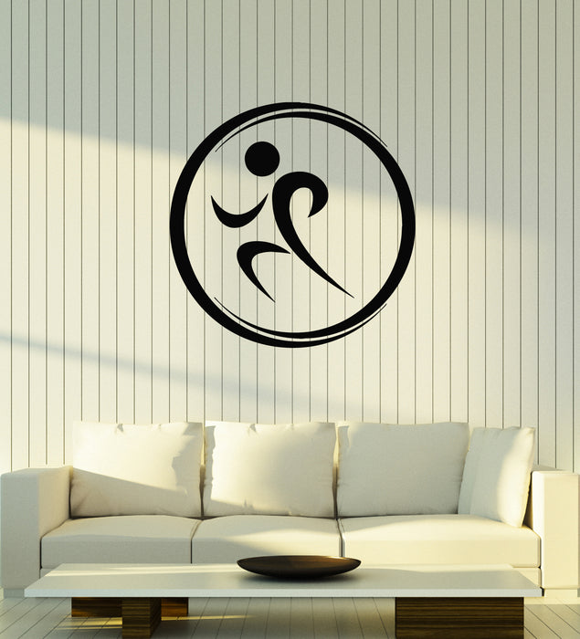 Vinyl Wall Decal Orthopedic Clinic Health Running Legs Stickers Mural (g1985)