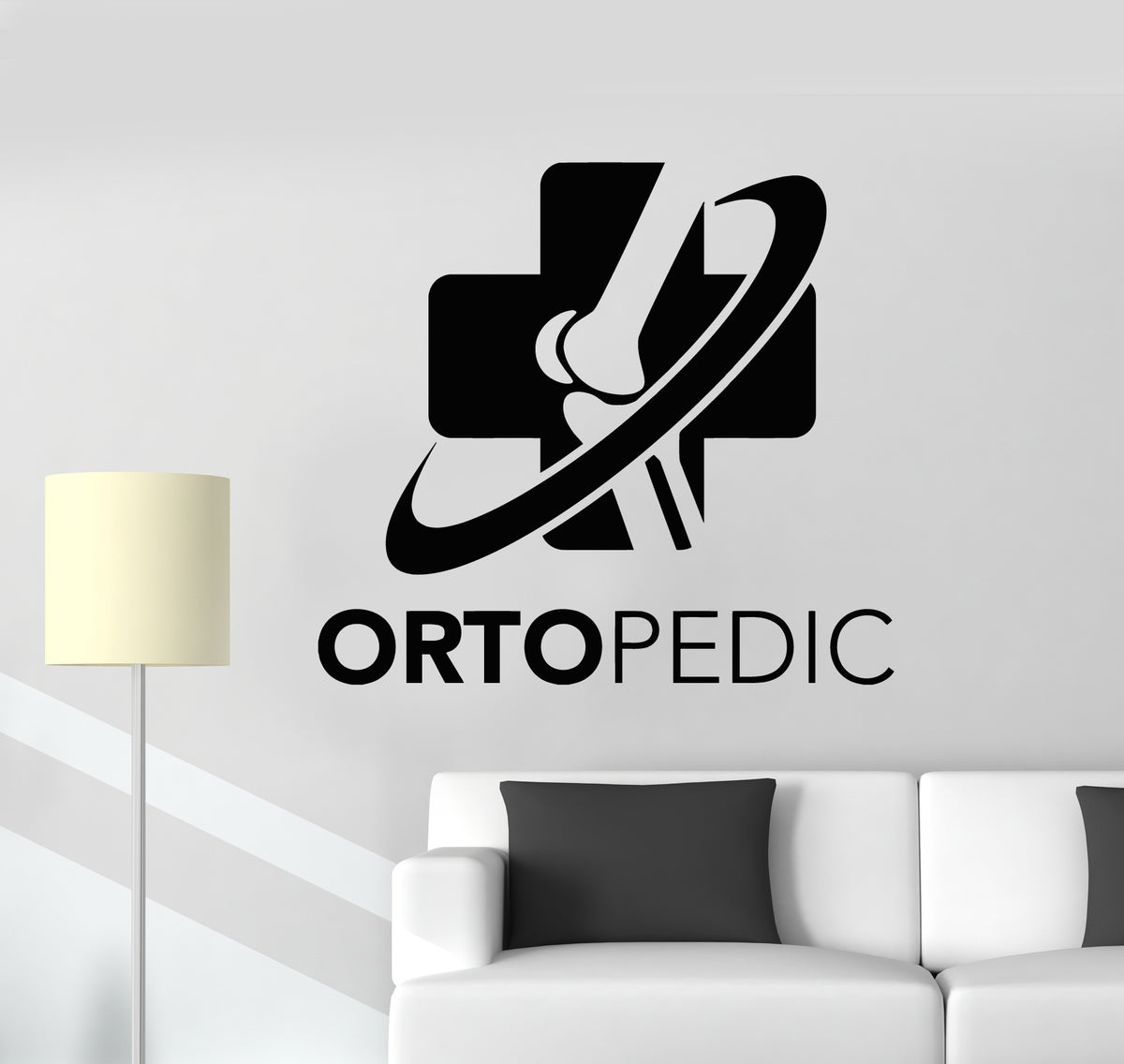 Vinyl Wall Decal Orthopedic Clinic Health Diagnostic Center Stickers M ...