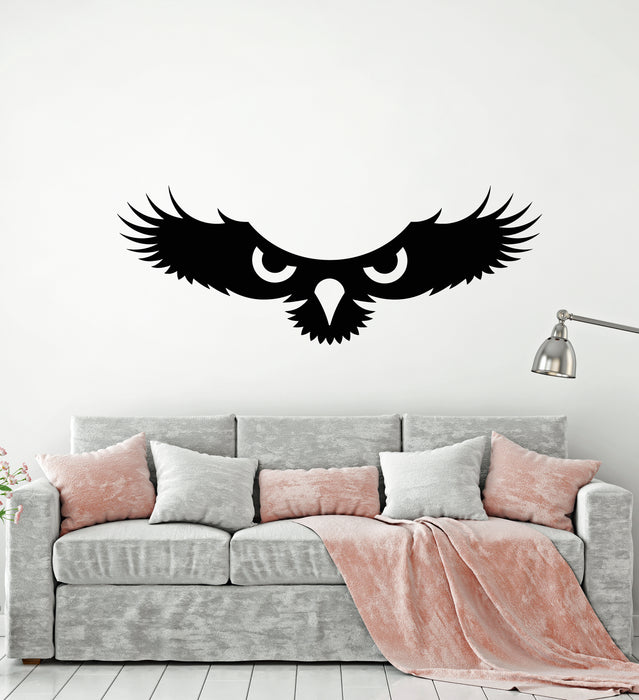 Vinyl Wall Decal Abstract Tribal Bird Owl Eagle  Wings Stickers Mural (g1300)
