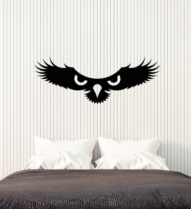 Vinyl Wall Decal Abstract Tribal Bird Owl Eagle  Wings Stickers Mural (g1300)