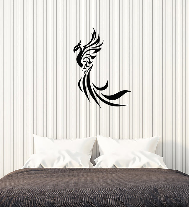 Vinyl Wall Decal Phoenix Bird Kids Teen Room Interior Art Decor Stickers Mural (ig5890)