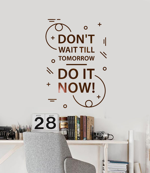 Vinyl Wall Decal Motivation Quote Inspire Room Stickers Mural Unique Gift (ig4348)