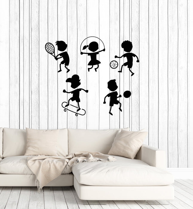 Vinyl Wall Decal Kids Children Playroom Room Primary School Decor Stickers Mural (ig5813)