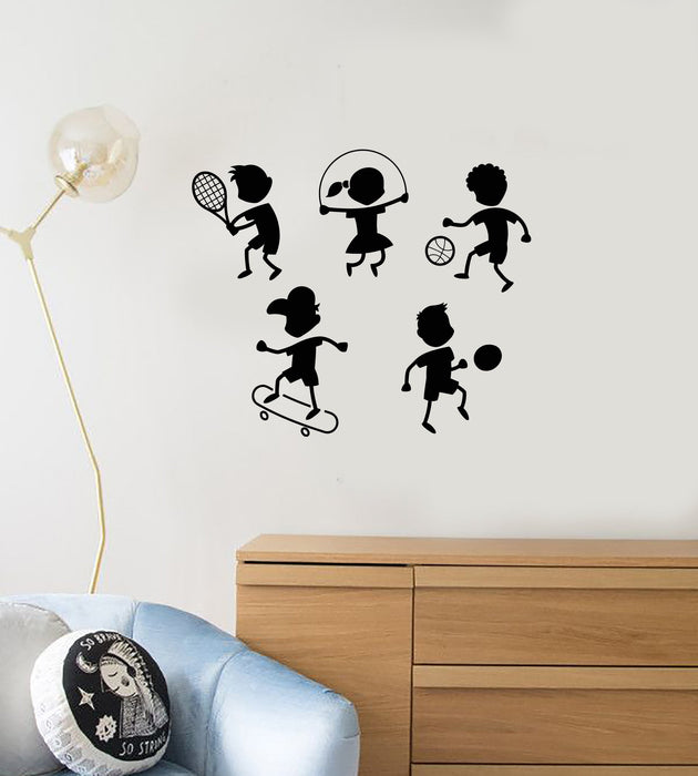 Vinyl Wall Decal Kids Children Playroom Room Primary School Decor Stickers Mural (ig5813)