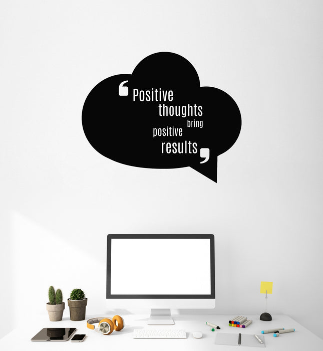 Vinyl Wall Decal Positive Quote Saying Inspirational Art Home Office Interior Stickers Mural (ig5482)