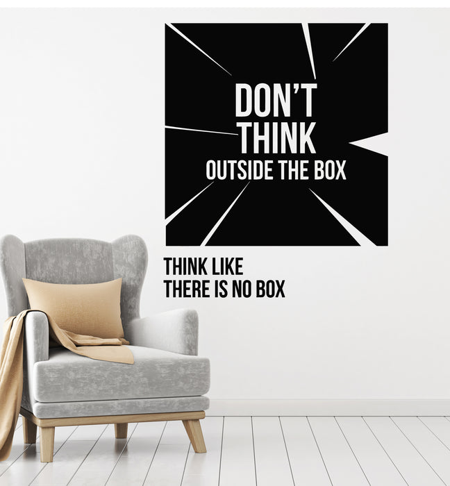 Vinyl Wall Decal Motivational Quote Lettering Room Home Decor Idea Stickers Mural (g2543)