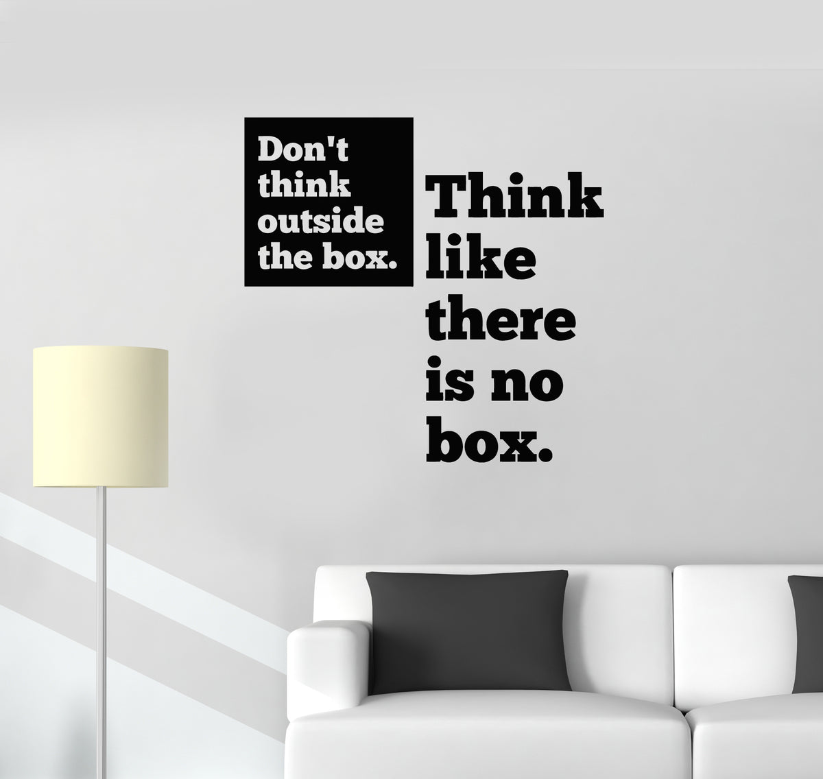 Vinyl Wall Decal Motivation Office Quote Inspirational Words Room Art ...