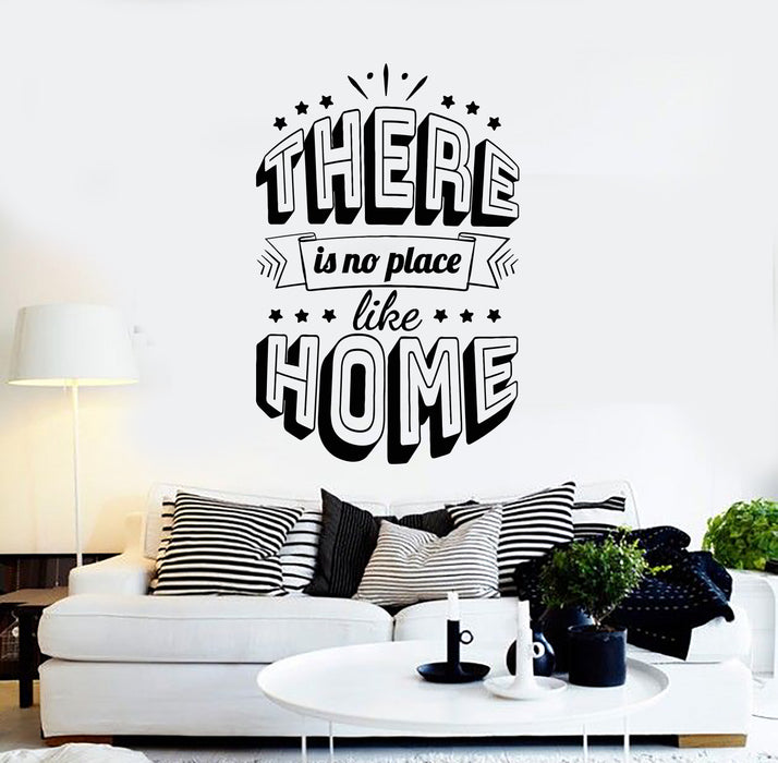 Vinyl Wall Decal Quote Like Home Living Room Decor Stickers Mural (g6401)