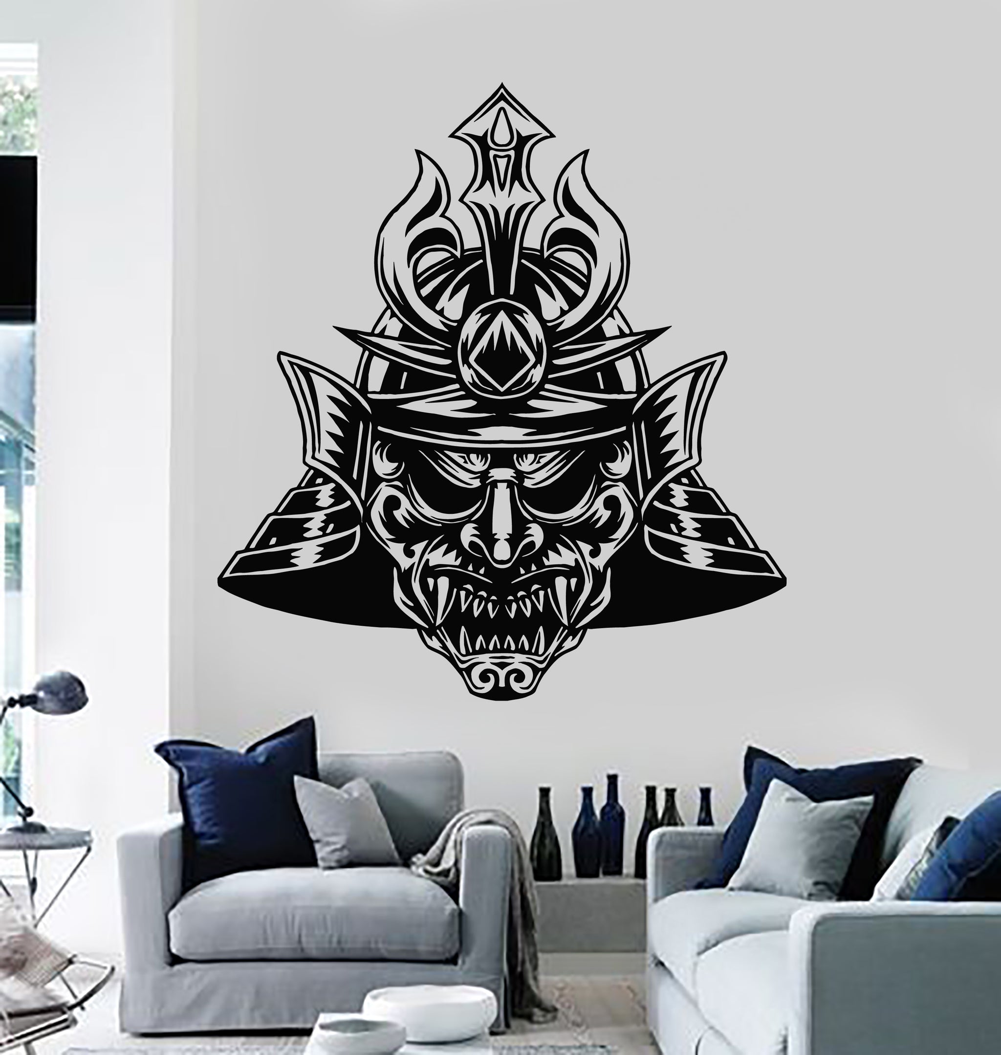 Custom Samurai Stickers And Wall Decals — Wallstickers4you