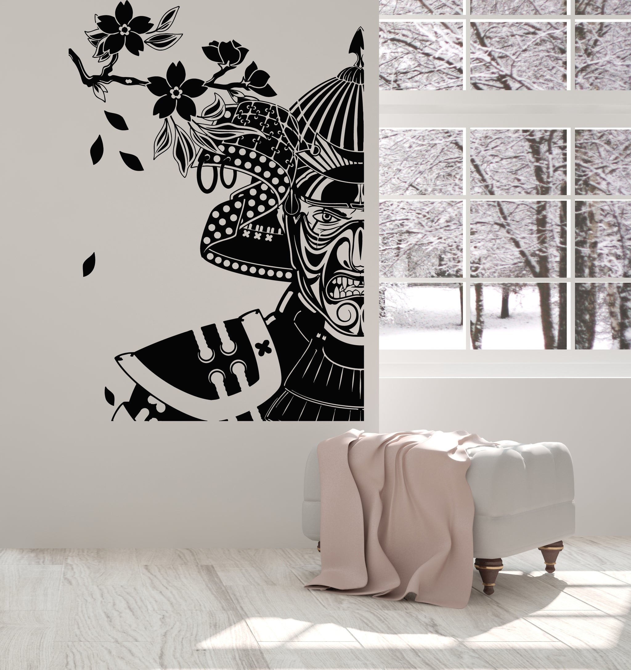 Custom Samurai Stickers And Wall Decals — Wallstickers4you