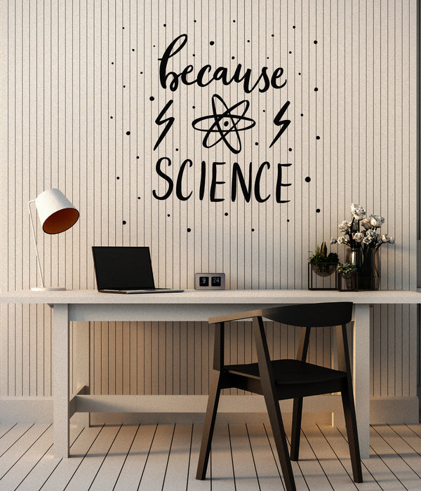 Vinyl Wall Decal School Science Lettering Classroom Chemical Lab Stickers Mural (g7750)