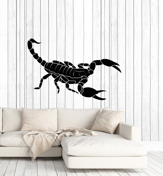 Vinyl Wall Decal Scorpion Animal Venom Desert Predator Stickers Mural (g3275)